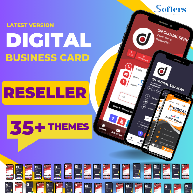 Digital Business Card Reseller Plan