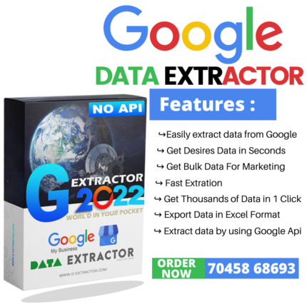 Data extractor, google data extractor