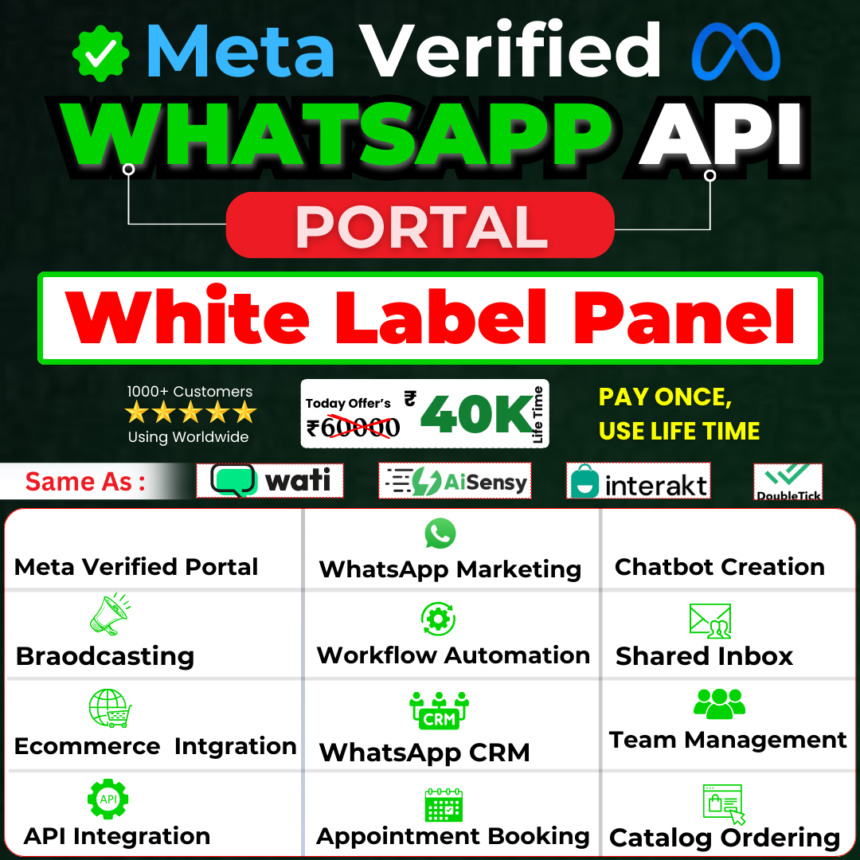WhatsApp Official API White Label Portal Soflers India Private